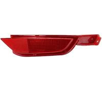 QASULER Riflettore paraurti posteriore, riflettore paraurti posteriore rosso, for Ford Fiesta MK7 2008-2012 Riflettore paraurti posteriore