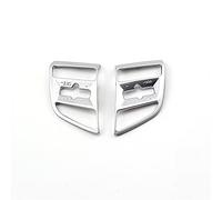 QASULER Rivestimento del telaio del pulsante del volante dell'auto, for Hyundai, Tucson 2015 2016 2017 ABS opaco Decorazione per bocchette di aerazione dell'auto
