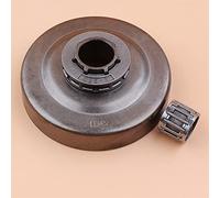 QASULER Ruota dentata del tamburo della frizione Cuscinetto ad aghi Catena della motosega Parti di trasmissione, for Husqvarna, 350 351 353 340 345 346 Tamburo frizione motosega