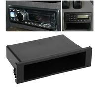 QASULER Scatola portaoggetti interna for autoradio stereo 1din, adatta for, Cruze, Mercedes, Benz, Chevrolet, accessori universali Cornice per pannello autoradio