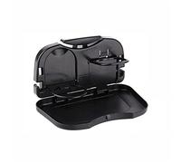 QASULER Schienale auto pieghevole universale for sedile, tavolo, supporto for bevande, vassoio da scrivania, portabicchieri, accessori for auto Portabicchieri nella console centrale