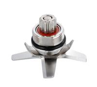 QASULER Sei miscelatori e tagli in acciaio inossidabile temprato 767 for coltello a lame TWK JTC, for parte frullatore spremiagrumi Vitamix Coperchio per lame del frullatore