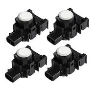 QASULER Sensore di parcheggio PDC, for Toyota, PZ061-06863 PZ06106863 Sensore di parcheggio(4PCS White Color)