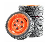 QASULER Set di ruote Grip Tires, for HSP, for HPI, 1/10 1:10 On-Road Car RC Rim51-6088 Pneumatici per auto RC(Rim51R-6088)