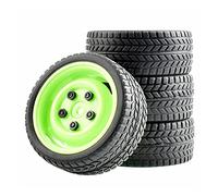QASULER Set di ruote Grip Tires, for HSP, for HPI, 1/10 1:10 On-Road Car RC Rim51-6088 Pneumatici per auto RC(Rim51G-6088)