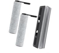 QASULER Set di spazzole principali, for Tineco, Floor S6/S7 Pro, spazzole di ricambio for aspirapolvere, 3 pezzi Copertura della spazzola principale