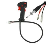 QASULER Sostituzione del tosaerba da 19 mm Interruttore dell'acceleratore Maniglia grilletto Cavo decespugliatore Accessori for la riparazione Interruttore della maniglia dell'acceleratore