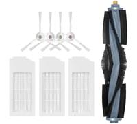 QASULER Sostituzione della spazzola principale con spazzole laterali e filtri, for aspirapolvere X1 e/Omni/T10 DKT010022 Kit di sostituzione del vuoto