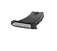 QASULER Sostituzione portabicchieri anteriore retrattile for auto, lato anteriore, for BMW, E90 E91E92 E93 Serie 3 M3 320 325 328 51459173465 Portabicchieri nella console centrale(Left Gray-01)