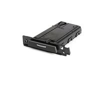 QASULER Sostituzione portabicchieri anteriore retrattile for auto, lato anteriore, for BMW, E90 E91E92 E93 Serie 3 M3 320 325 328 51459173465 Portabicchieri nella console centrale(Right Black)
