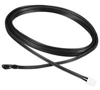 QASULER Sourcingmap 10K NTC Termistore Sonda 19,7 pollici Epoxy Sensitive Temperatura Sensore Temperatura, for Aria Condizionata Sonda termica della stampante(BLACK 100mm)