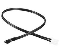 QASULER Sourcingmap 10K NTC Termistore Sonda 19,7 pollici Epoxy Sensitive Temperatura Sensore Temperatura, for Aria Condizionata Sonda termica della stampante(BLACK 20mm)