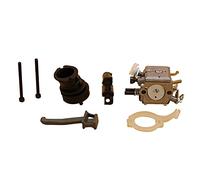 QASULER Supporto aspirazione carburatore Anello di Tenuta Choke Rod Parti Motosega, for Husqvarna, 371 372 365 362 372XP 503 28 32-03 503281801 Kit carburatore