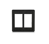 QASULER Supporto for alloggiamento pannello interruttore a bilanciere 2 3 4 6 vie, for interruttori for ricambi auto tipo barca Pannello interruttori marini(2)