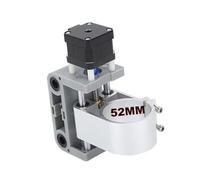 QASULER Supporto motore mandrino asse Z 3018 Pro 775 Supporto mandrino 45 mm, 3018, for Max, supporto mandrino asse Z in alluminio 200 W/500 W 52 mm motor de torno(3018 Pro 52mm)