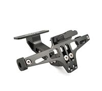 QASULER Supporto targa posteriore moto CNC con supporto LED, for CBR600 F2 F3 F4 F4i VFR 1200 ST 1300 NC750S X CB1100 CBF1000 Porta targa per moto(Grey)
