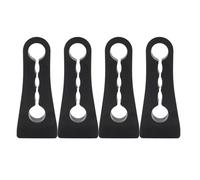 QASULER Tampone ammortizzatore for serratura portiera auto, for Toyota, for Corolla, E140 E150 E170 E180 E210, isolamento acustico silenzioso e Ammortizzatore per serratura portiera auto