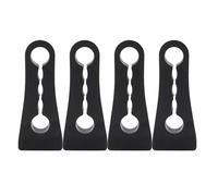 QASULER Tampone di bloccaggio porta smorzatore acustico, for Toyota, for Corolla, E140 E150 E170 E180 E210 2021 2022 Ammortizzatore per serratura portiera auto