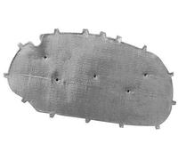 QASULER Tappetino isolante termico in cotone for cofano anteriore motore, for VW, for Golf, 6/, for Golf, 6 GTI tampone isolante del vano motore(BLACK Type 2)