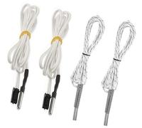 QASULER Termistore for stampante 3D da 2 pezzi e cartuccia riscaldante da 2 pezzi Sonda termica della stampante