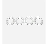 QASULER Tetto dell'auto Aria condizionata Sfiato Presa di copertura Trim Anello decorativo Accessori interni Car Styling, for Kia, Carnival KA4 2021 2022 ABS Rivestimento bocchetta aria(ABS Matte)