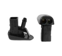 QASULER Ugelli spruzzatori for lavavetri for tergicristallo da 2 pezzi, for Jaguar, X-Type 2001-2010 for for tergicristalli Ugello lavavetri