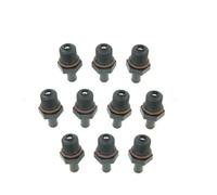 QASULER Valvola di scarico PCV di ventilazione positiva del basamento, for Chevrolet, for Aveo 5 Pontiac Wave 5, for Swift,+ 1.6L QF00T01410 96495288 Valvola PCV(BLACK 10PCS)