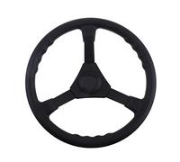QASULER Volante in ABS for barche marine da 13-1/2 pollici e 340 mm con 3 razze Timone per barca