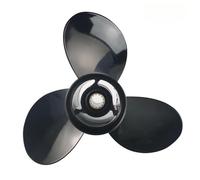 QASVOU for Barca for 35hp - 65hp 11 1/2X13, 11 5/8X12, 11 3/8X14, 11 1/2X11, 11 1/4X15 in Alluminio a 3 Pale for Motore di Barca per Camper o Barca(11 1/2X11)