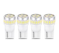 QAUBEN 4pcs 194 Lampadina LED W5W 168 2825 T10 Lampadine Luci interne per auto per mappa a cupola Parcheggio Porta bagagliaio Luci targa di cortesia Bianco 6000K 12V-24V