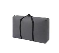 QAUUCP Borsa per Cuscini da Esterno Borsa portaoggetti di Grande capacità, Portatile, Impermeabile, Antipolvere, Organizer for riporre i Vestiti sotto Il Letto(Gray,150L 90x58x28cm)