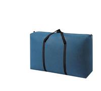 QAUUCP Borsa per Cuscini da Esterno Borsa portaoggetti di Grande capacità, Portatile, Impermeabile, Antipolvere, Organizer for riporre i Vestiti sotto Il Letto(Blue,150L 90x58x28cm)