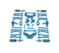 QAWRYV Parti per Auto RC per HSP 14321 14322 14331 14332 14421 14422 14431 14432 C8802 YDJ-D879 1/14 RC Car Parts Metal Upgrade Accessori Parti di Ricambio(Blue)