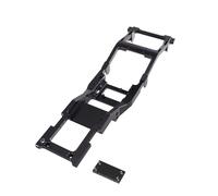 QAWRYV Parti per Auto RC per MN82 LC79 1/12 RC Car Upgrade Telaio in Lega di Alluminio in Metallo Accessori Parti Parti Upgrade E Sostituzione Colori Multipli Disponibili(Black)