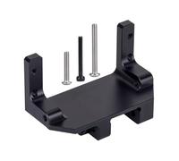 QAWRYV Parti per Auto RC per SCX10 1/10 in Lega di Alluminio AR45P Portal Axle Servo Mount 4-Link Sospensione RC Crawler Car Upgrade Parts Upgrade E Sostituzione(Black)