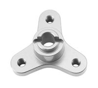 QAWRYV Parti per Auto RC per Traxxas per Stampede per Slash 2WD XL5 per VXL 4x4 per Rustler 1/10 1 Pezzo di Frizione Antisaltellamento in Metallo Accessori di Ricambio per Auto RC(Silver)