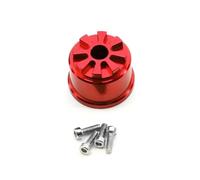 QAWRYV Parti per Auto RC per Traxxas per Summit 1/10 Supporto Differenziale in Metallo Diff Case 5681 RC Car Upgrade Parts Accessori Sostituzione Colori Multipli Disponibili(Red)