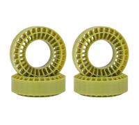 QAWRYV Parti per Auto RC per TRX4M per SCX24 per Fcx24 Ax24 Enduro24 1/18 1/24 1.0 Pneumatici Inserto in Gomma Siliconica Schiuma per Adattare 55 * 20mm Rc Crawler Car Upgrade Parte(Yellow)