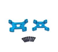 QAWRYV Parti per Auto RC per Wltoys 124017 124019 144001 144010 Rc Car Metal Upgrade Parts Ammortizzatore Anteriore E Posteriore Accessori Parti Upgrade E Sostituzioni(Blue)
