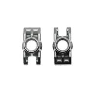 QAWRYV per SCY 16101 16102 16103 16201 16101Pro 16102Pro 1/16 Coppa Sterzo Anteriore in Metallo E Supporto Mozzo Posteriore RC Car Upgrade Parts Replacement Use Rc Sterzo Tazza(Rear)