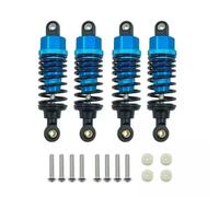 QAWSED Ammortizzatori RC Upgrade Compatibile con Tamiya per TT-02 TT-02d M-05 M-06 1/10 RC Car Upgrade Parts 4 Pezzi Ammortizzatori in Lega di Alluminio Set Smorzatore 60 Mm(Blue)