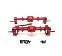 QAWSED Compatibile con MN82 LC79 per MN78 D90 D91 D96 99S 1/12 RC Cars Aggiornamenti Parti Accessori Metalli Assale Portale Anteriore Posteriore RC ASSE dell'auto