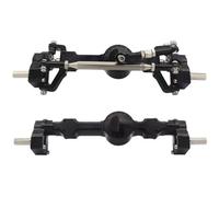 QAWSED Compatibile con MN99S per MN D90 1/12 RC Car Upgrade Parts Modifica Accessori Set di Assali A Portale Anteriore E Posteriore in Metallo CNC RC ASSE dell'auto