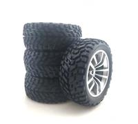 QAWSED RC Auto Pneumatici Compatibile con Wltoys 144001 per MN99S per MN90 per MN86 RC Auto 4 Pezzi RC Auto Aggiornamento Parte Ruote Fuori Strada per Buggy Pneumatici Ruota(ColorC)