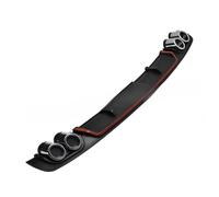 QAWSEDRF Auto Spoiler Paraurti Posteriore per Suzuki Vitara 2016-2023,Diffusore Labbro Bagagliaio AntiGraffio Resistente all'Usura Trim Accessori,A2-Black Red