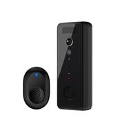 QAXRZCUCD Campanello WiFi 5G 2.4G Con Telecamera, Videocitofono 1080P, Visione Notturna HD, Rilevamento Del Movimento PIR, For Porta Tuya Smart Home Ring Sharp Live View(Doorbell kit)