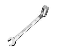 QAXRZCUCD Chiave A Bussola Con Testa Girevole Da 8 Mm A 19, Combinata Aperta, Strumento For La Riparazione Di Auto Precisione Per Spazi Ristretti(1pcs-19mm)