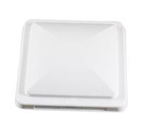QAXRZCUCD Copertura For Sfiato Del Tetto Camper For For Flusso D'aria In Metallo For For Roulotte E Ventilazione Ad Alta Velocità(White)