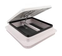 QAXRZCUCD Prese D'aria For Tetto RV Copertura Bianca For For Soffitto Con Schermo E Barre Di Supporto For Rimorchi, Roulotte, Camper Ventilazione Ad Alta Velocità