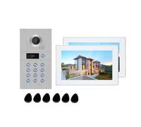 QAXRZCUCD Videocitofono Da 10 Pollici Tuya Wireless Wifi 1080p For Domestico Con Password, Di Sblocco Scheda Scorrimento Sharp Live View(P218S1M121W2-86-FHD)